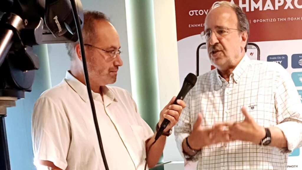Συνέντευξη Δημάρχου Νέας Σμύρνης κ. Γιώργου  Κουτελάκη στον Χρήστο Σούτο